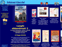 Tablet Screenshot of edizionigiacche.com